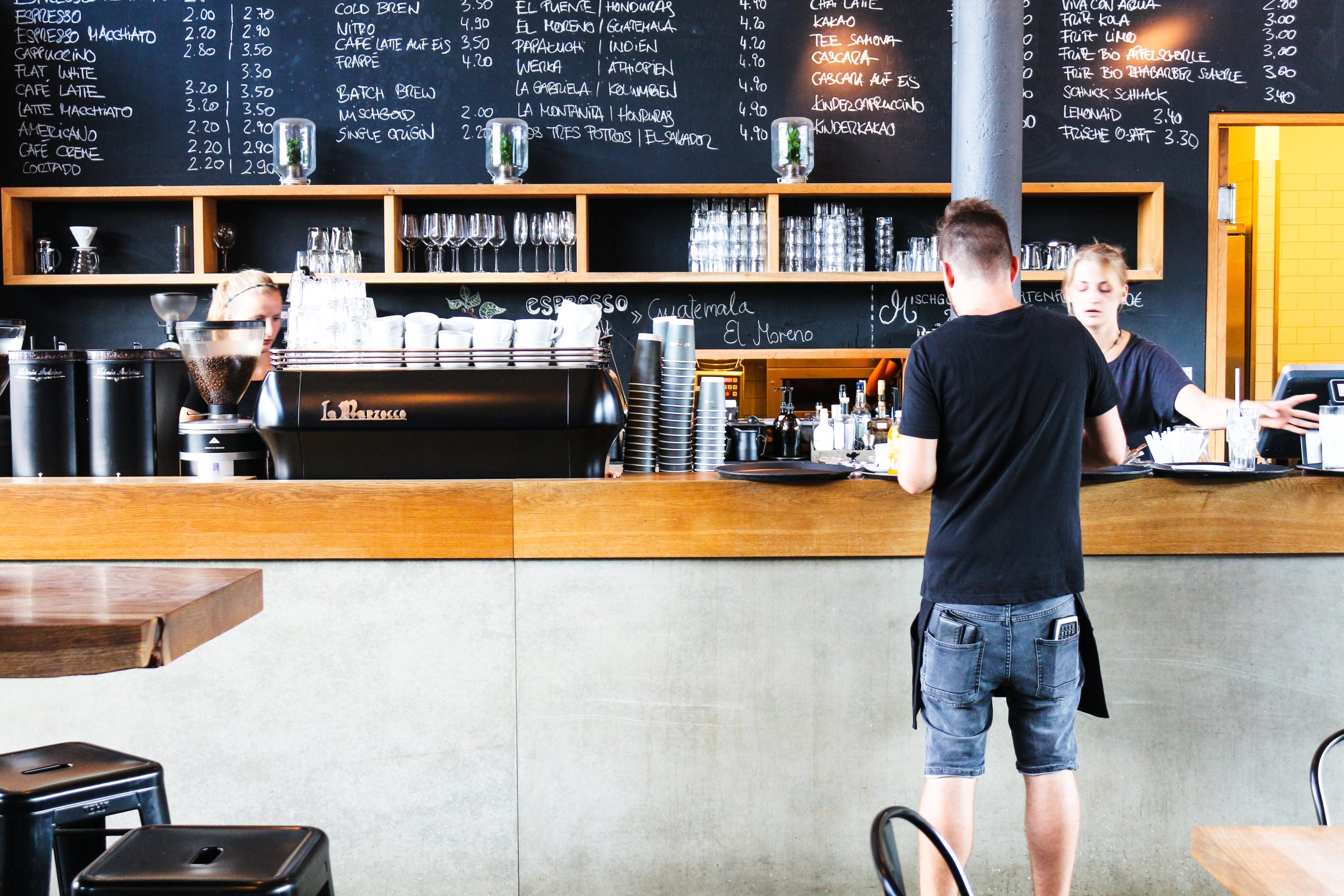 elbgold concept coffee shop in Hamburg, Germany