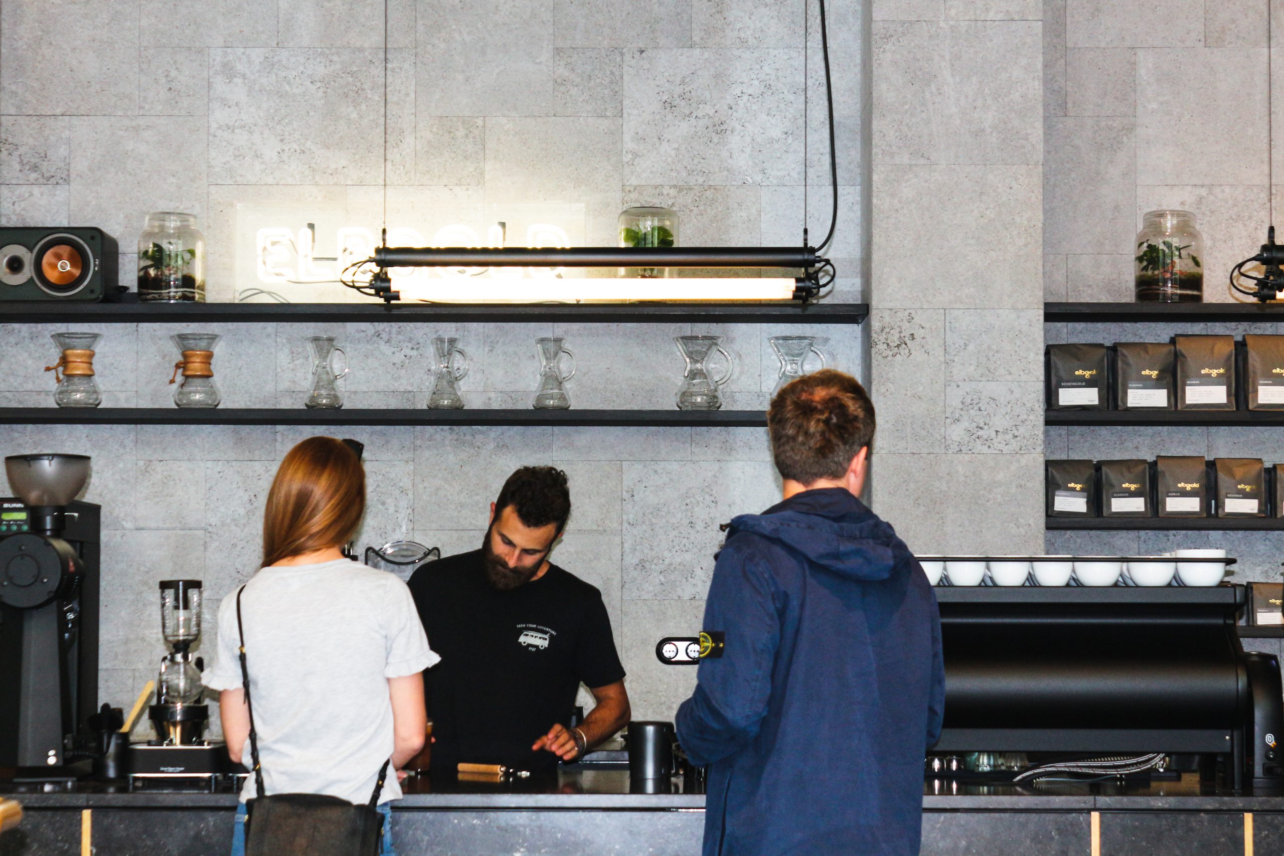 elbgold concept coffee lab in Hamburg, Germany