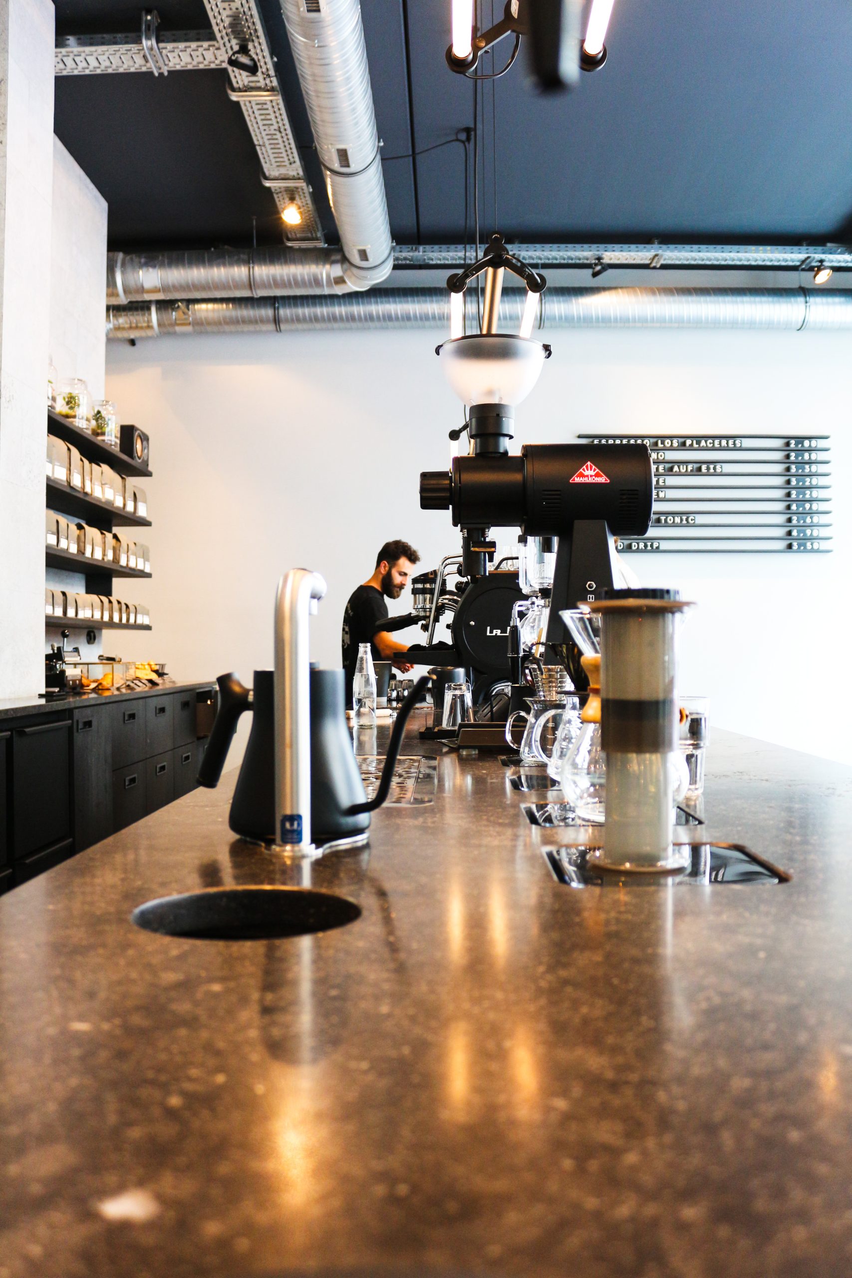 elbgold concept coffee lab in Hamburg, Germany