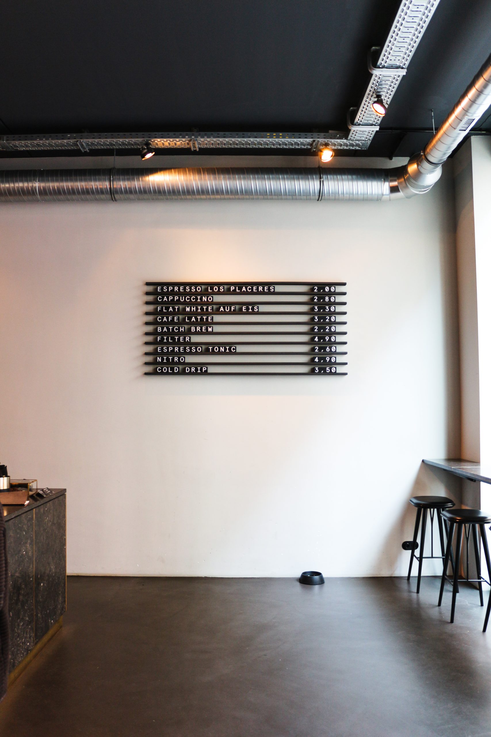 elbgold concept coffee lab in Hamburg, Germany