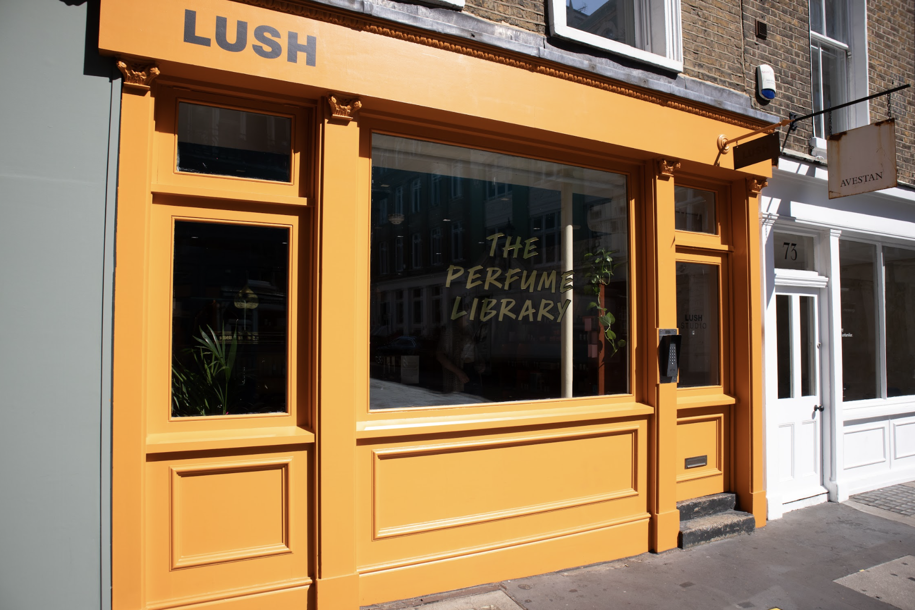 Lush Perfume Library in London