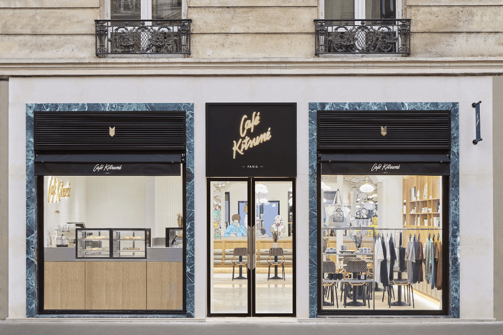 Concept Stories: Maison Kitsuné - coffee shop, fashion store and music Label from Paris